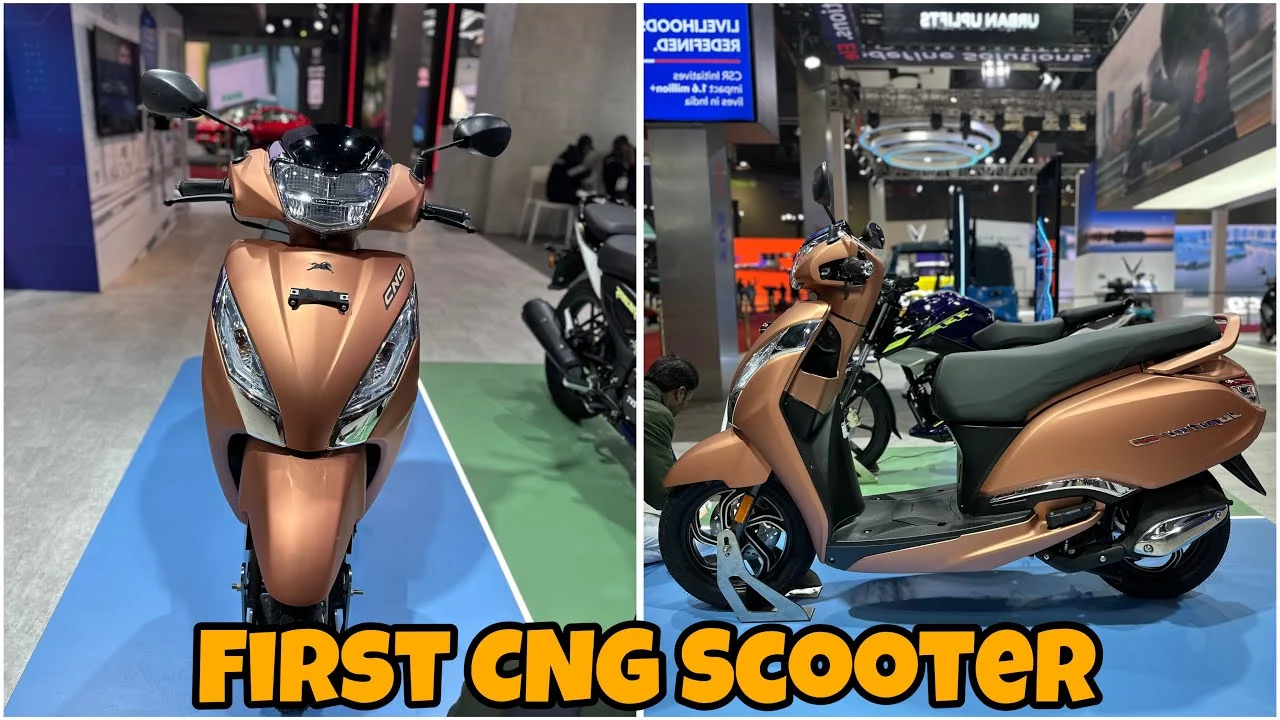 TVS Jupiter CNG Launched: World First CNG Scooter with Stylish Looks & Smooth Performance